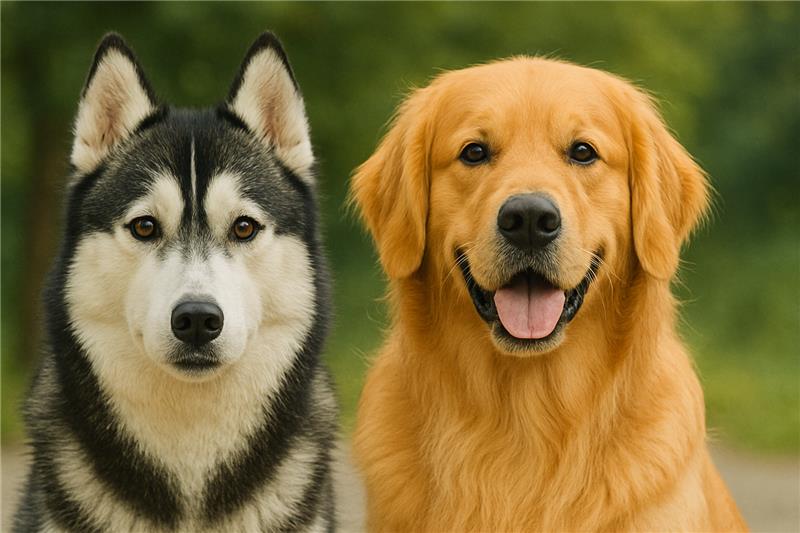 毛が厚い犬