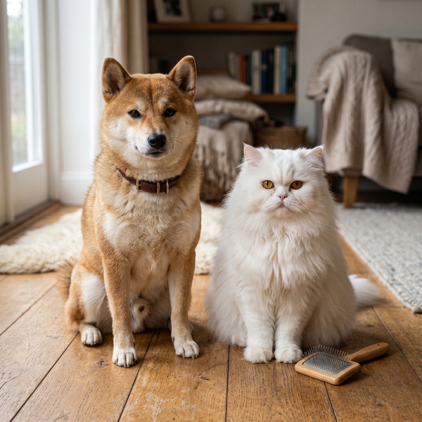 抜け毛が多い犬と猫の特徴